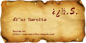 Ősz Sarolta névjegykártya